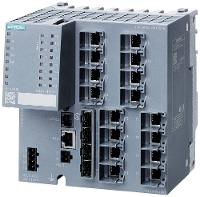 Siemens SCALANCE Managed Switch – 16 Ports, Modular für Flexibilität