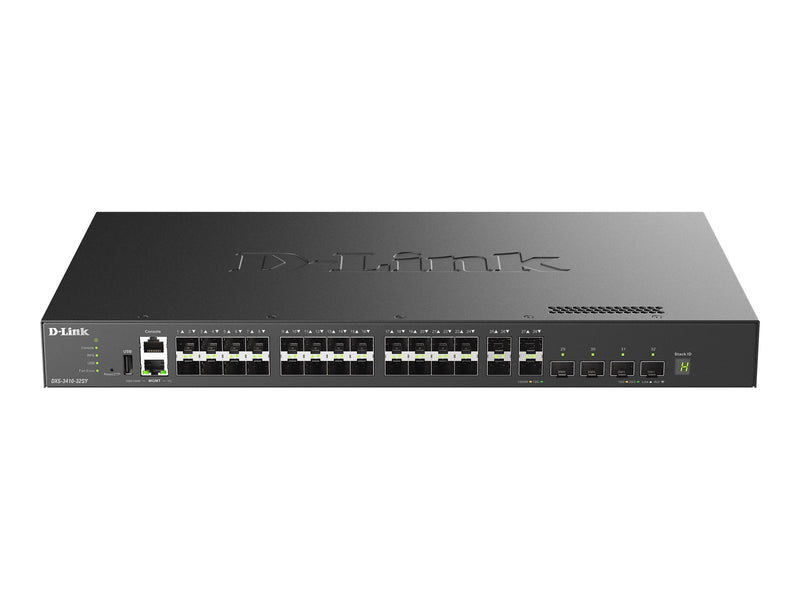 D-Link Netzwerk-Switch – 28 Ports, 10-Gigabit für schnelle Verbindungen