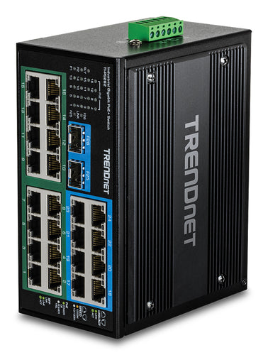 Trendnet 26-Port Gigabit Switch – Robust für Industrie, PoE+ Unterstützung