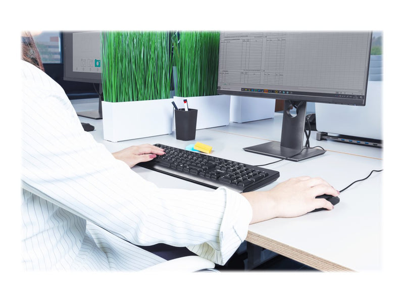 Trust USB-Tastatur – Leise Tasten, Spritzwasserschutz