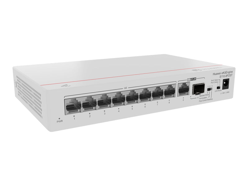 Huawei Netzwerk-Switch – 8 Ports, PoE+ für vielseitige Verbindungen