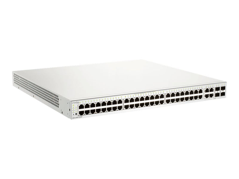 D-Link 52-Port Switch – Cloud-Verwaltung, PoE+ Unterstützung