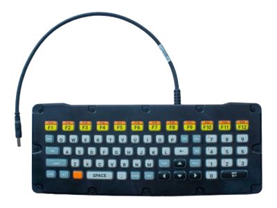 Zebra USB-Tastatur – beleuchtet, robust für Lagerumgebungen