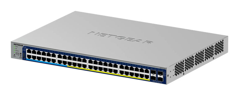 Netgear 48-Port Gigabit Switch – PoE++ für leistungsstarke Netzwerke