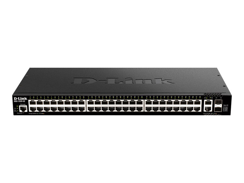 D-Link 28-Port Netzwerk-Switch – Gigabit, Rack-montierbar