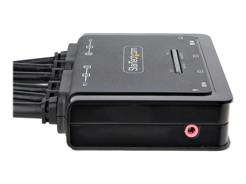 StarTech KVM Switch – 2 Monitore, 4K Unterstützung