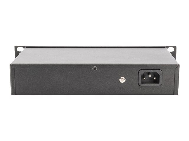 Digitus 8-Port Gigabit Switch – PoE-Unterstützung, wandmontierbar