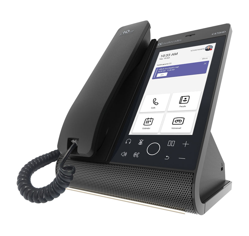 AudioCodes VoIP-Telefon – Bluetooth, Rufnummernanzeige