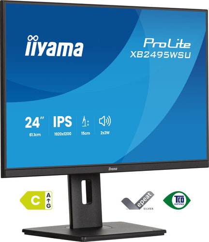 Iiyama 24" Monitor – Full HD, IPS-Display