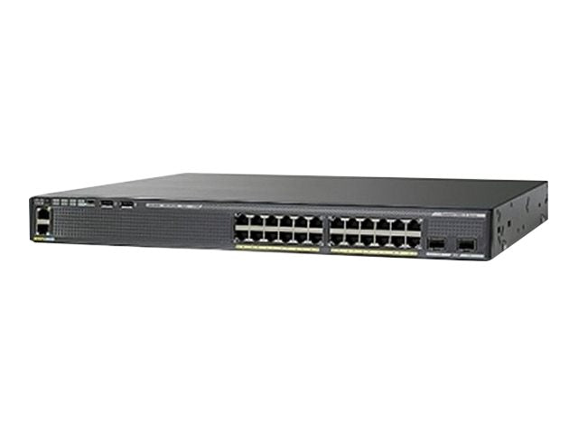 Cisco Netzwerk-Switch – 24 Anschlüsse, stapelbar
