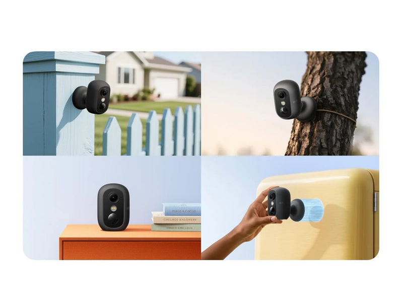 ANKER eufyCam C35 – Wetterfeste Überwachungskamera, 1080p, WLAN