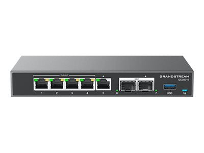 Grandstream Router – 5-Port-Switch, 2.5 Gbps Geschwindigkeit