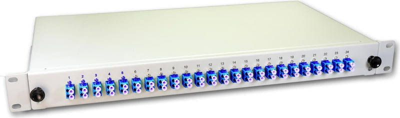 Lightwin Glasfaser-Spleißbox – 48 Fasern, robustes Metallgehäuse