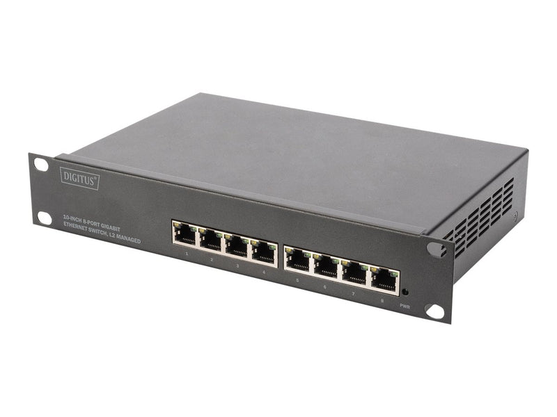 Digitus 8-Port Gigabit Switch – Netzwerkverwaltung für kleine Unternehmen