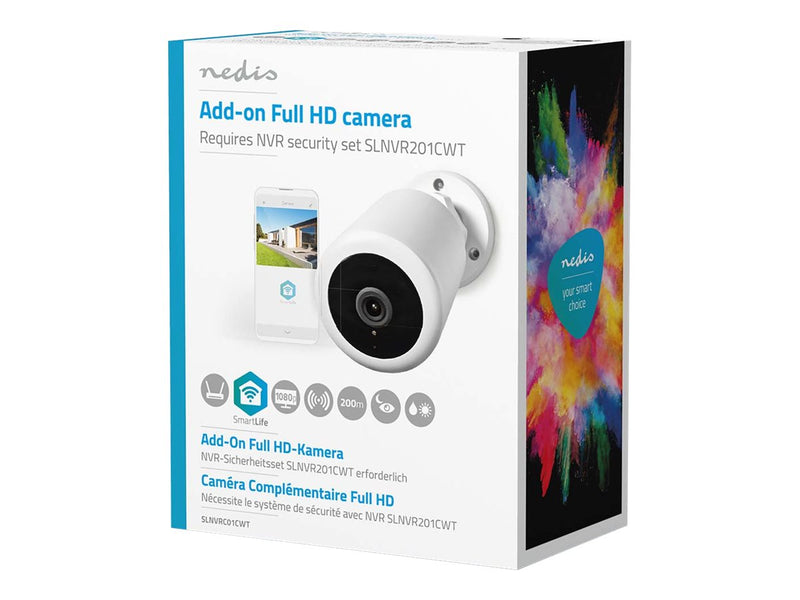 NEDIS SmartLife Outdoor-Kamera – WLAN, Full HD, wetterfest