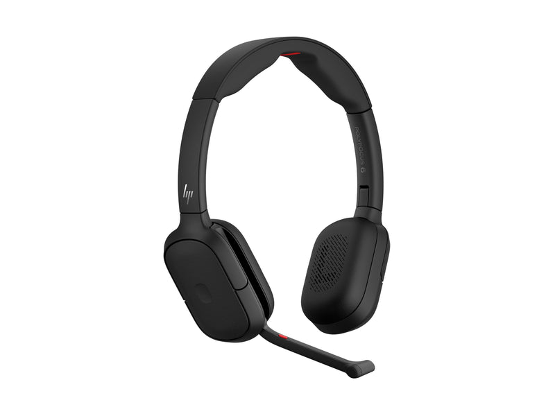 HP Poly Focus 625 Bluetooth Headset – Stereo, faltbar
