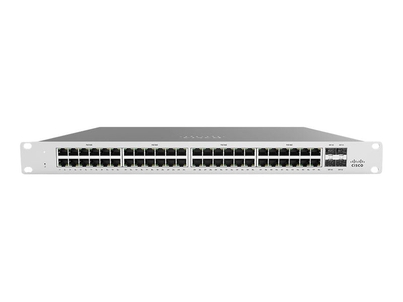 Cisco Meraki 48-Port Switch – Cloud-Verwaltung, PoE-Unterstützung