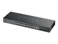 Zyxel Netzwerk-Switch – 24 Anschlüsse, Cloud-Management