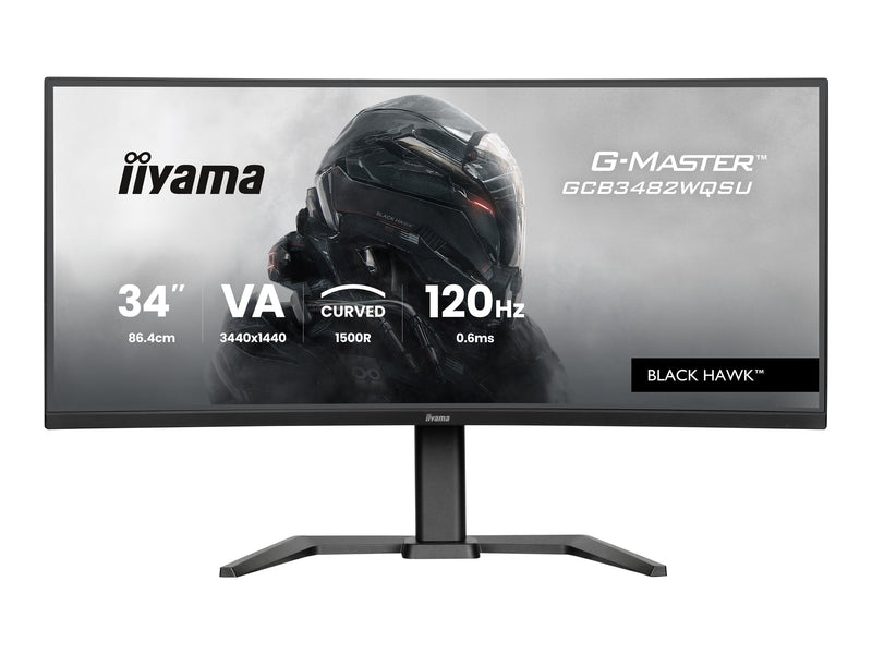 Iiyama 34" Curved Gaming-Monitor – 2K-Auflösung, schnelle Reaktionszeit