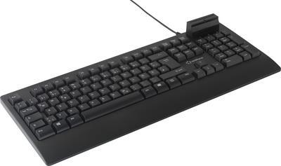 Conrad Renkforce USB-Tastatur – Deutsch, QWERTZ, Schwarz