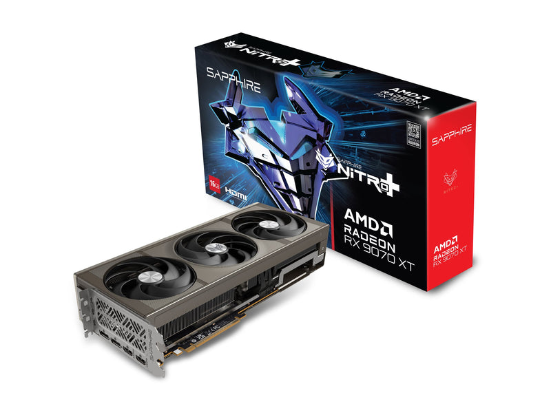 Sapphire NITRO+ Grafikkarte – 16 GB Speicher, 4 Bildschirme