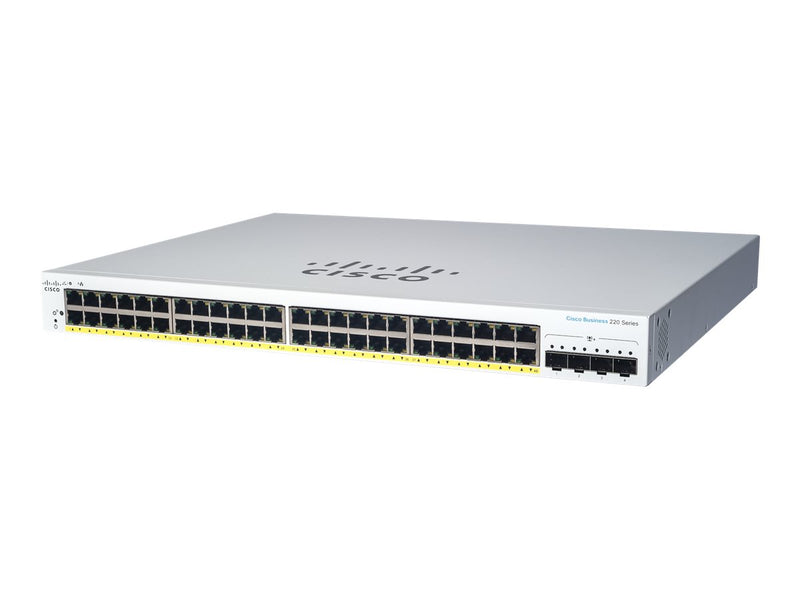 Cisco Netzwerk-Switch – 48 Anschlüsse, Smart, Gigabit Ethernet