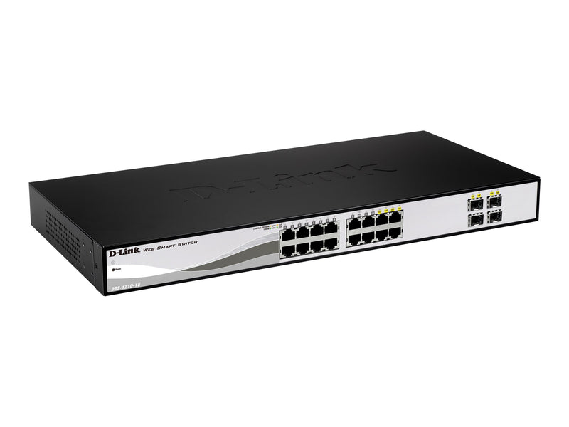 D-Link 16-Port Gigabit Switch – Einfache Verwaltung, hohe Sicherheit