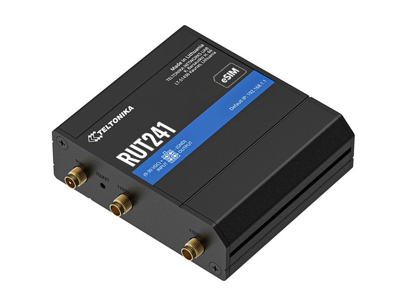 Teltonika 4G/LTE Router – Kompakt, eSIM, WLAN & Ethernet