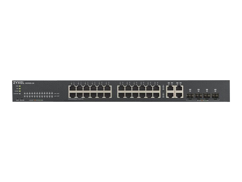 Zyxel Netzwerk-Switch – 24 Anschlüsse, Cloud-Management