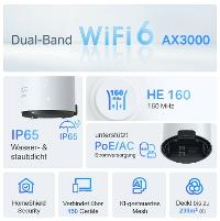 TP-Link Deco X50 Outdoor – WLAN Mesh-System für große Flächen