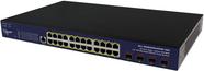 ALLNET 28-Port Netzwerk-Switch – Effiziente Verwaltung für Ihr Büro