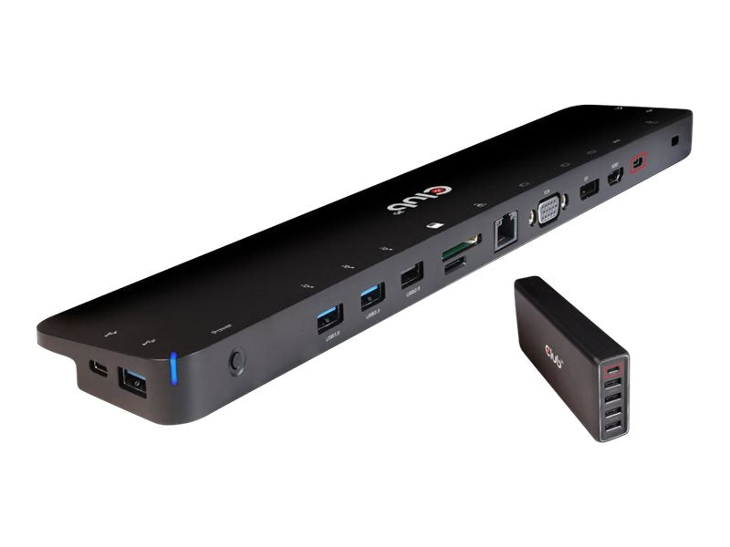 Club3D USB-C Dockingstation – 100W Stromversorgung, HDMI & LAN
