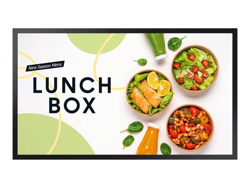 Samsung 32" Smart Signage – Ideal für digitale Werbeanzeigen