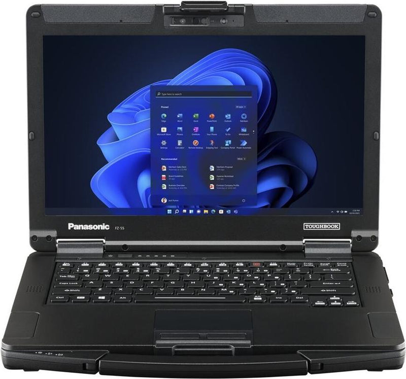 Panasonic Toughbook 55 – Robuster Laptop mit Touchscreen und schnellem Speicher