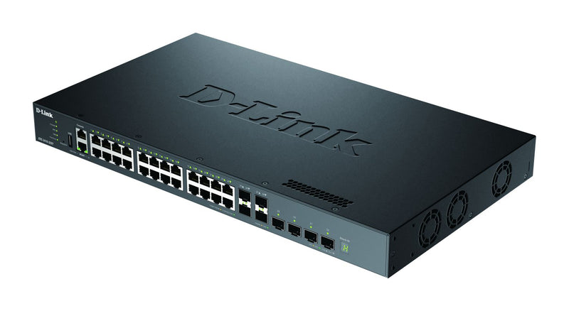 D-Link Netzwerk-Switch – 24 Ports, 10-Gigabit für schnelles Internet