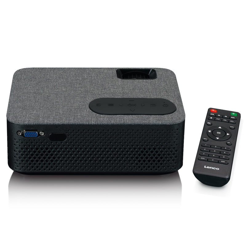 Lenco LCD Beamer – 720p, Bluetooth, 4000 Lumen