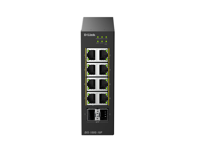 D-Link PoE Netzwerk-Switch – 8 Ports, einfache Installation