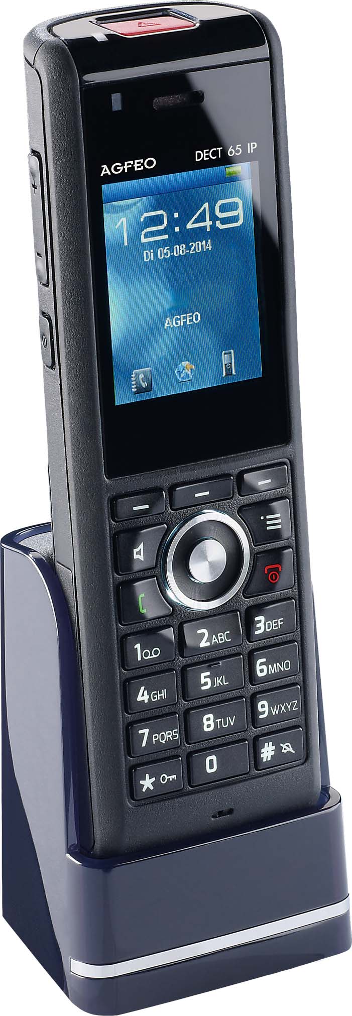 Agfeo DECT 65 IP Telefon – Robustes Design, Bluetooth