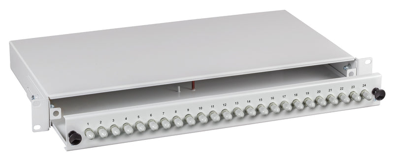 EFB Elektronik Glasfaser-Spleißbox – 24 Ports für effiziente Netzwerkverbindungen