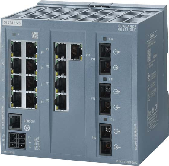 Siemens Netzwerk-Switch – 8 Ports, einfache Verbindung