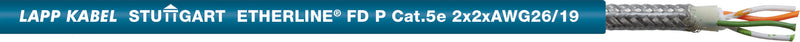 Lapp Netzwerkkabel CAT 5e – 500 m, blau