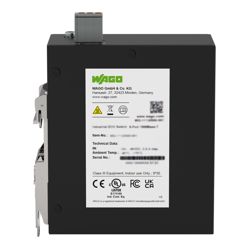 WAGO Netzwerk-Switch – 8 Ports für schnelles Internet