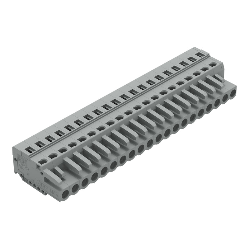 WAGO Buchsengehäuse-Kabel – 20-polig, 5 mm Rastermaß