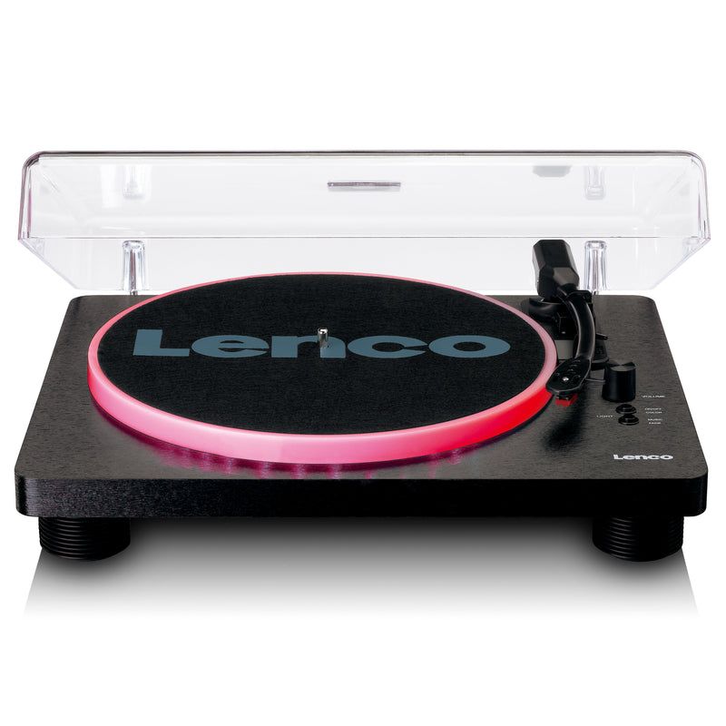 LENCO Plattenspieler – LED-Beleuchtung, MP3-Aufnahme