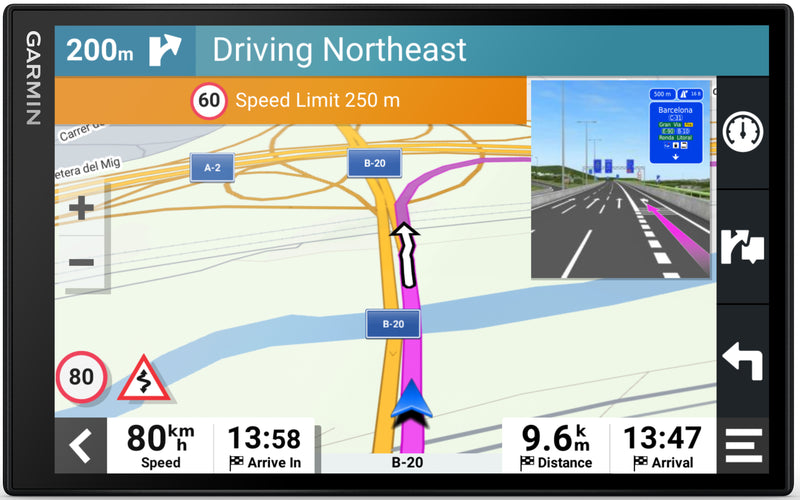 Garmin DriveSmart 86 Navigationsgerät – Sprachassistenz, einfache Bedienung