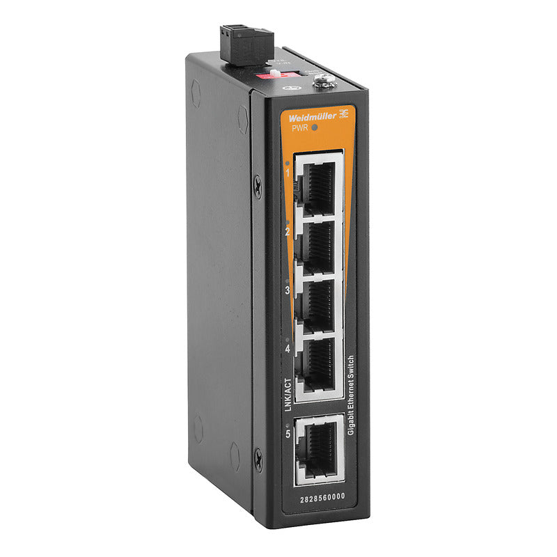 Weidmüller Ethernet-Schalter – Gigabit, einfache Installation