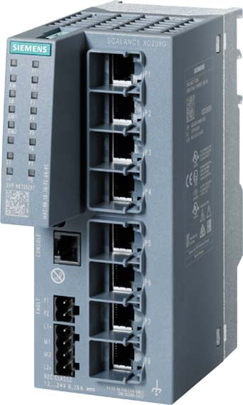 Siemens SCALANCE Netzwerk-Switch – 8 Ports, robustes Design
