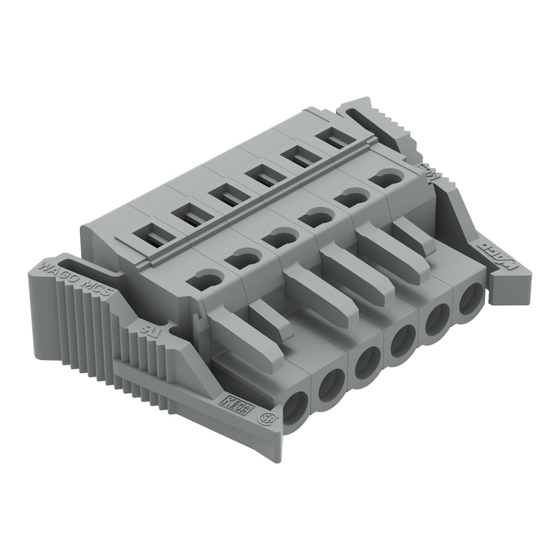 WAGO Buchsengehäuse-Kabel – 6-polig, 320 V