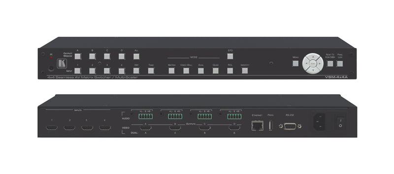 Kramer 4x4 AV Matrix Switcher – Nahtloser Video/Audio-Umschalter