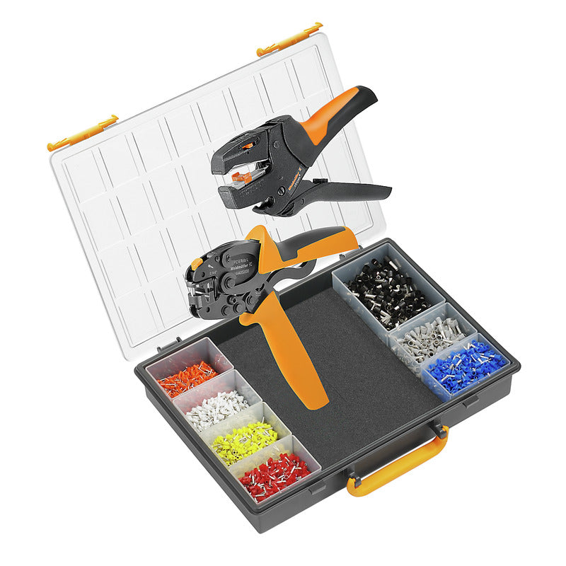 Weidmüller Crimp-Set – Verstellbare Crimpzange für Kabel